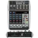 Mixer Behringer Xenyx Q802 With USB Audio Interface 1